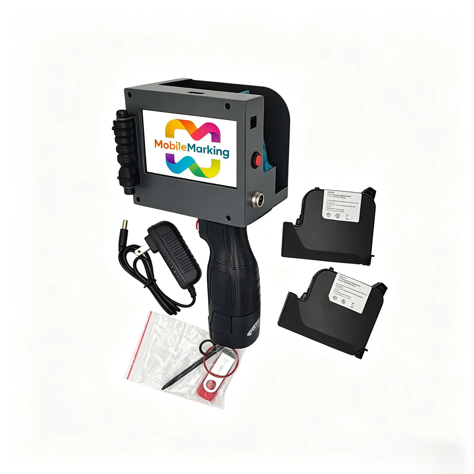 2-Inch Dual-Head Handheld Inkjet Printer 50mm Print Height Up to 20 Lines, SKU 16832, product thumbnail 5