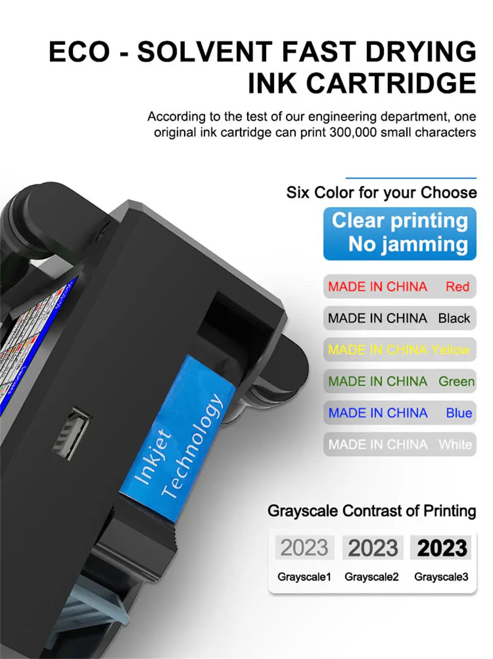 Compact Handheld Inkjet Printer No APP Needed, USB Image Import, 600 DPI, SKU 1691, product thumbnail 10
