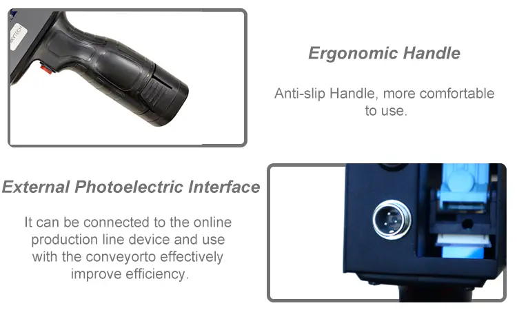 1-Inch Handheld Inkjet Printer 25.4mm Wide Format, Removable Battery, SKU 1691S, product thumbnail 8