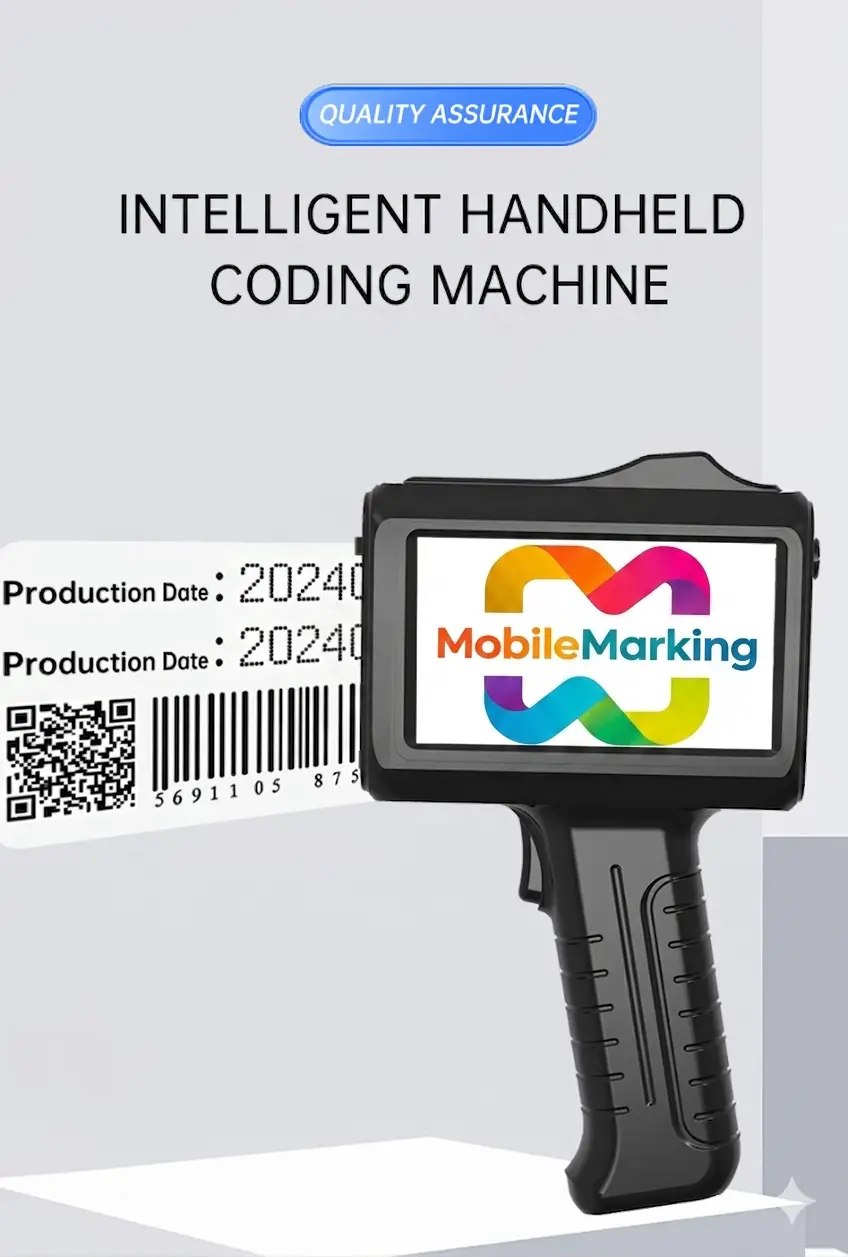Handheld Inkjet Printer 600 DPI Type-C Charging Variable Data Printing, SKU 127A, product thumbnail 4